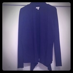Navy wrap cardigan
